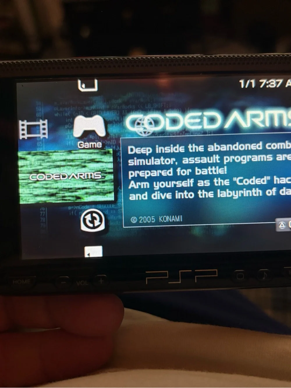 Coded Arms Video Game for Sony PSP